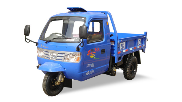 Fully enclosed three wheeled vehicle